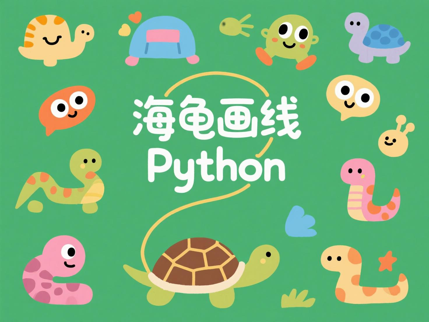 Python 海龟画线