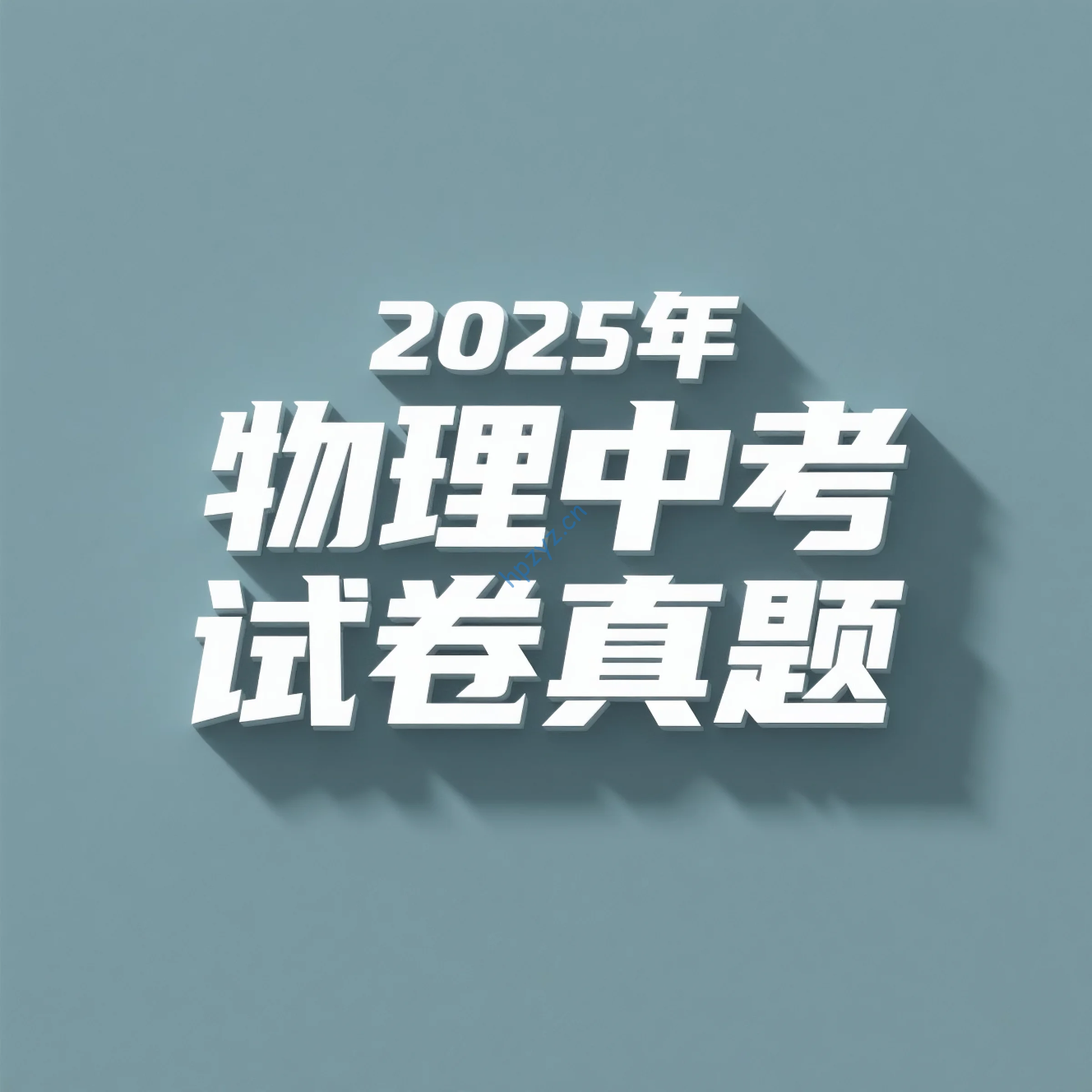 2025年物理中考试卷真题